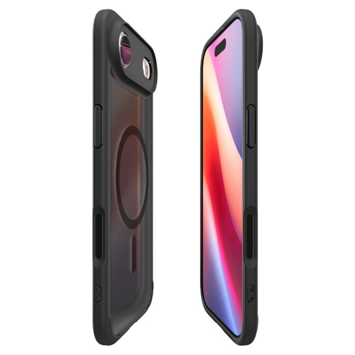 Bild 6, Spigen iPhone Air Skal MagSafe Ultra Hybrid Frostad Svart