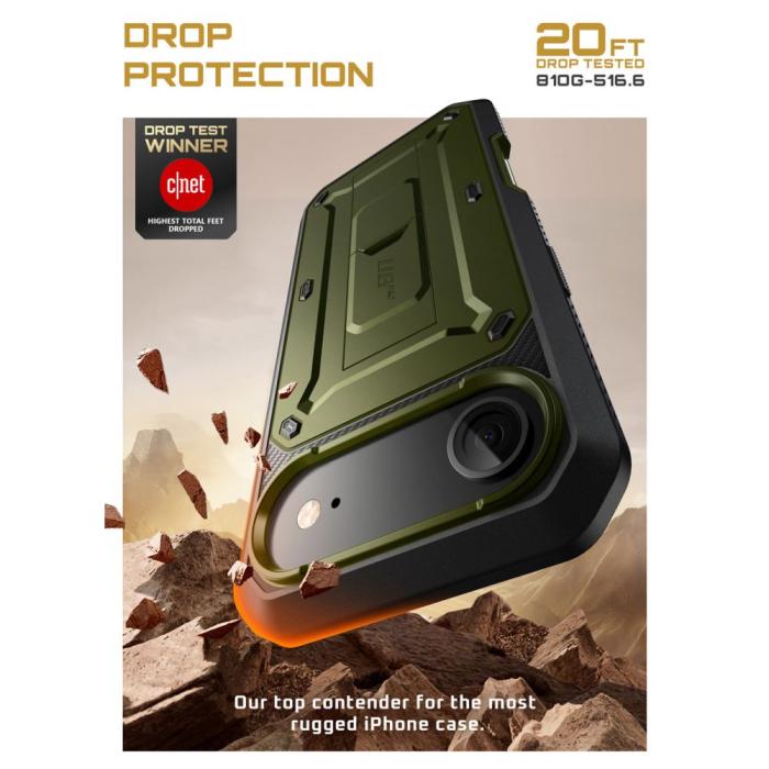 Bild 2, Supcase iPhone Air Skal Unicorn Beetle Pro Guldan