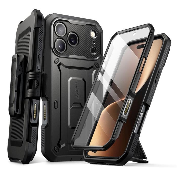 Bild 1, Supcase iPhone 17 Pro Skal Unicorn Beetle Pro Svart