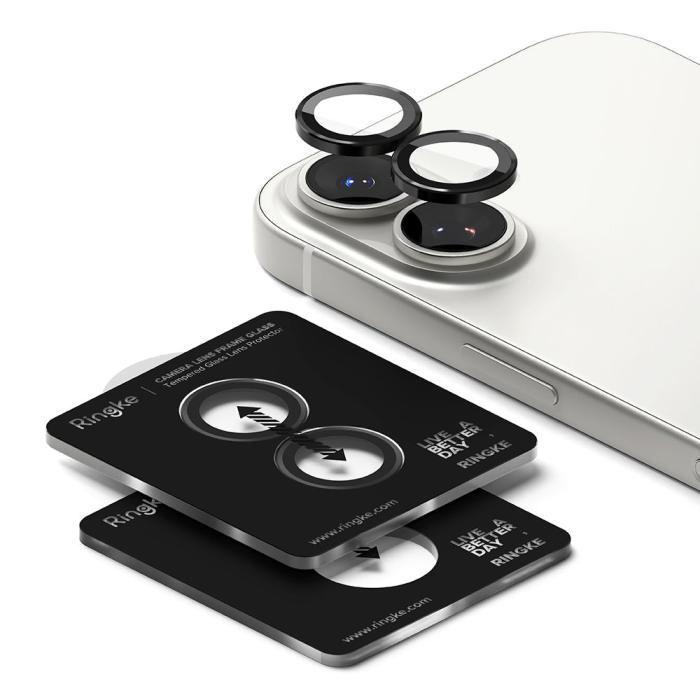 Bild 3, Ringke iPhone 17 2-PACK Linsskydd Svart