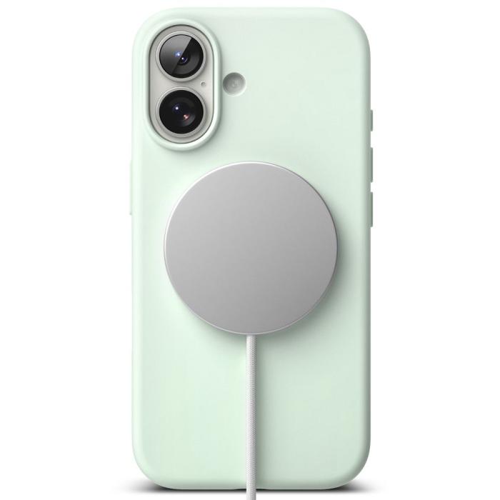 Bild 5, Ringke iPhone 17 Skal MagSafe Silikon Soft Mint