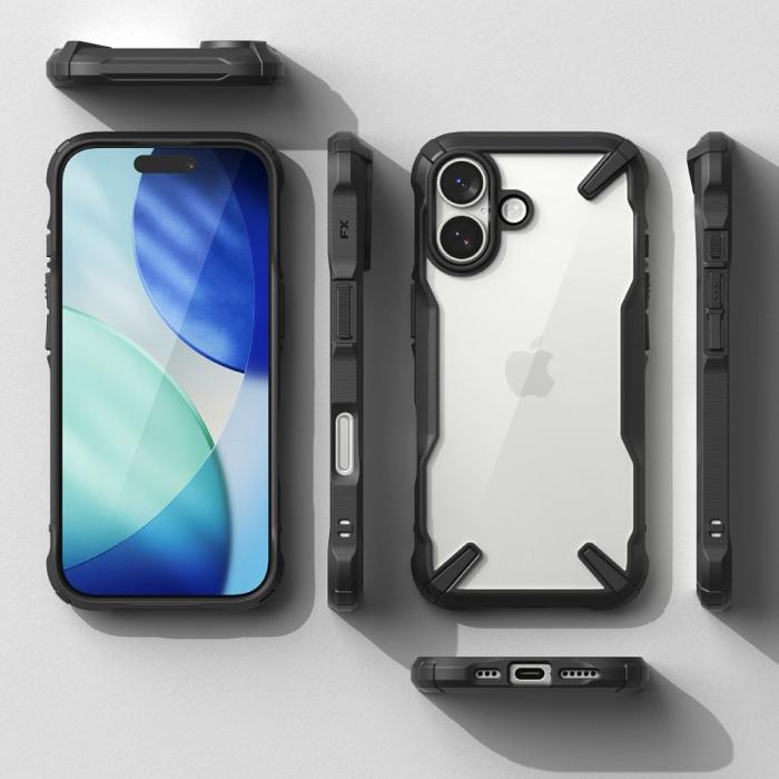Bild 5, Ringke iPhone 17 Skal Fusion X Svart