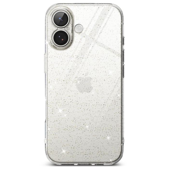 Bild 3, Ringke iPhone 17 Skal Air Glitter Transparent