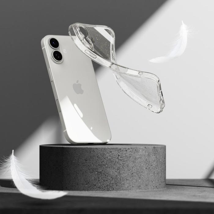 Bild 6, Ringke iPhone 17 Skal Air Glitter Transparent