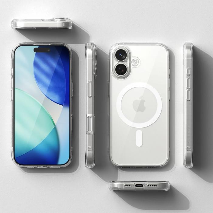 Bild 5, Ringke iPhone 17 Skal MagSafe Fusion Transparent
