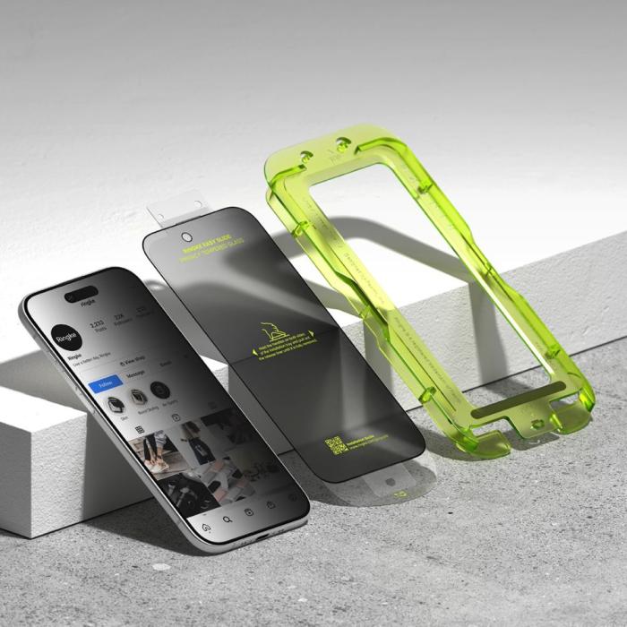 Bild 4, Ringke iPhone Air 2-PACK Easy Slide Skärmskydd Härdat Glas