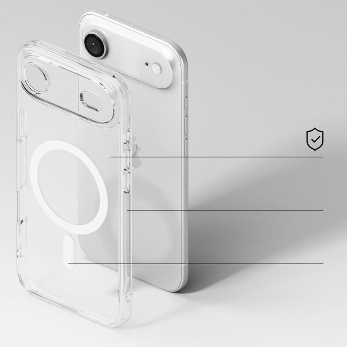 Bild 4, Ringke iPhone Air Skal MagSafe Fusion Transparent