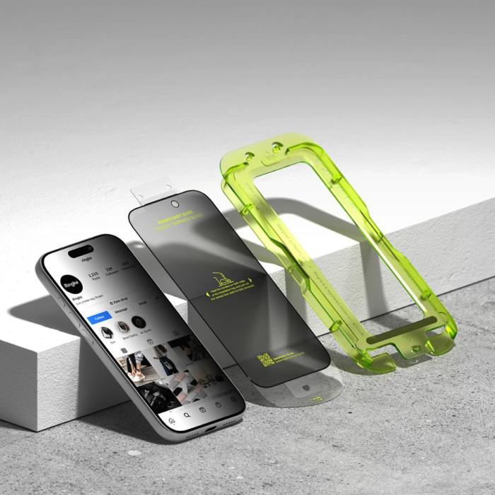 Bild 4, Ringke iPhone 17 Pro 2-PACK Easy Slide Skärmskydd Härdat Glas