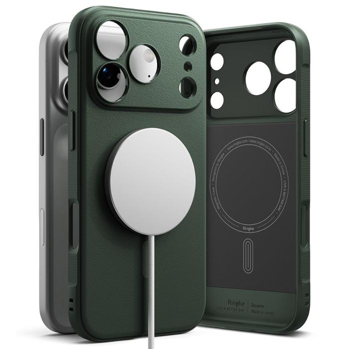 Bild 1, Ringke iPhone 17 Pro Skal MagSafe Onyx Grön
