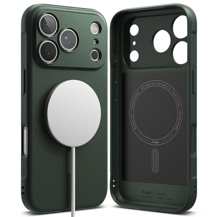 Bild 2, Ringke iPhone 17 Pro Skal MagSafe Onyx Grön