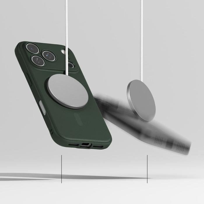 Bild 6, Ringke iPhone 17 Pro Skal MagSafe Onyx Grön