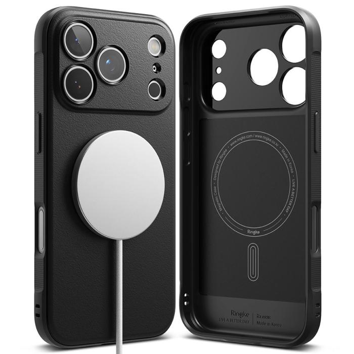 Bild 2, Ringke iPhone 17 Pro Skal MagSafe Onyx Svart