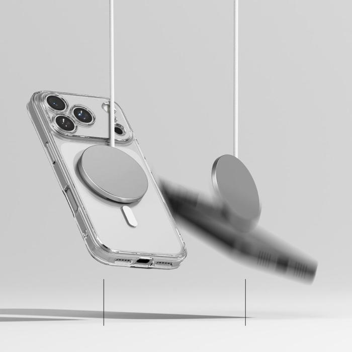 Bild 6, Ringke iPhone 17 Pro Skal MagSafe Fusion Transparent