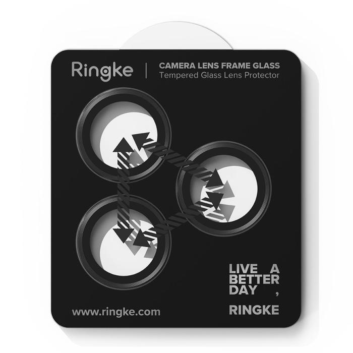 Bild 4, Ringke iPhone 17 Pro / 17 Pro Max 2-PACK Linsskydd Svart