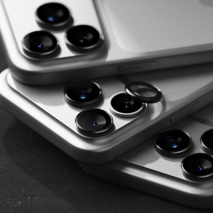 Bild 5, Ringke iPhone 17 Pro / 17 Pro Max 2-PACK Linsskydd Svart