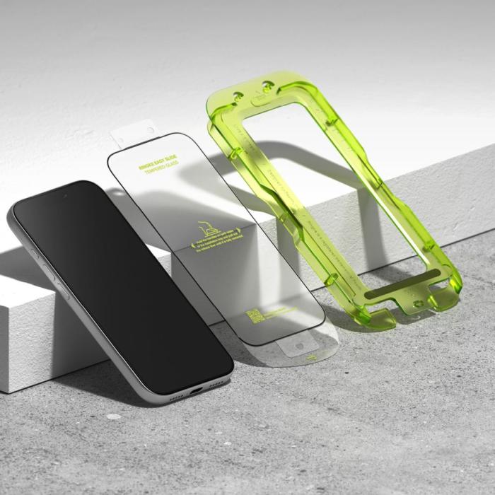 Bild 3, Ringke iPhone 17 Pro Max 2-PACK Easy Slide Skärmskydd Härdat Glas
