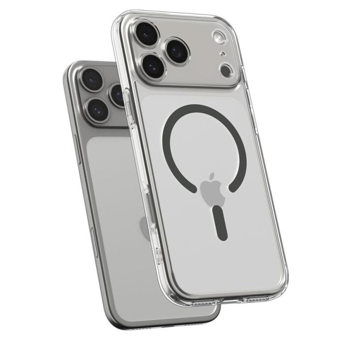 Bild 5, Spigen iPhone 17 Pro Skal MagSafe Ultra Hybrid Transparent
