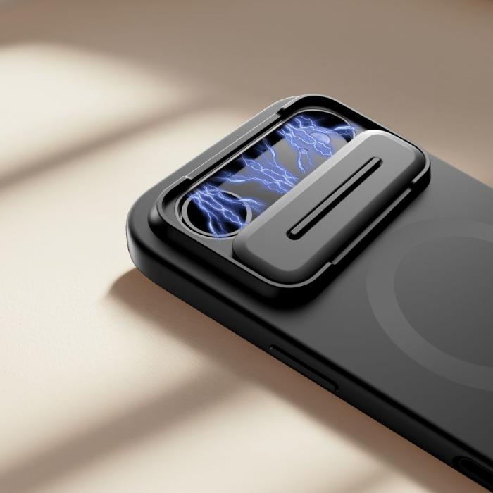 Bild 5, Tech-Protect iPhone Air Skal MagSfe Kevlar Aura Svart
