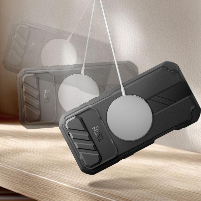 Bild 2, Tech-Protect iPhone Air Skal MagSafe Kevlar Svart