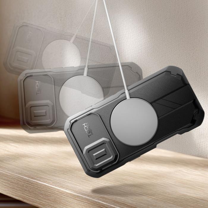 Bild 2, Tech-Protect iPhone 17 Skal MagSafe Kevlar Svart