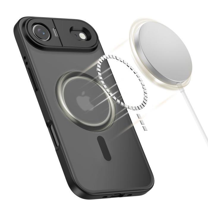 Bild 2, Tech-Protect iPhone Air Skal MagSafe MagStand Svart