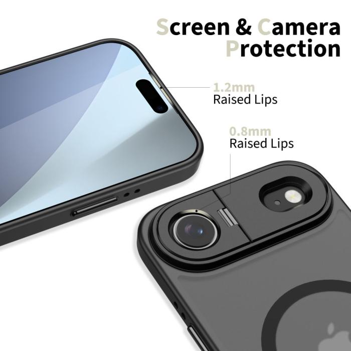 Bild 3, Tech-Protect iPhone Air Skal MagSafe MagStand Svart
