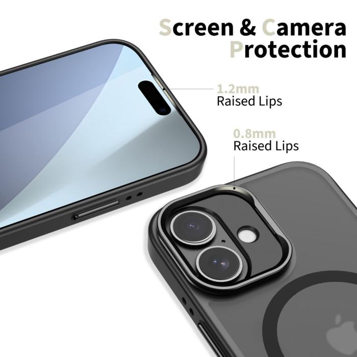 Bild 3, Tech-Protect iPhone 17 Skal MagSafe MagStand Svart
