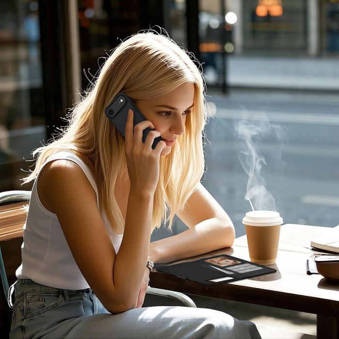 Bild 4, Tech-Protect iPhone Air MagSafe 2in1 Magnet Fodral / Skal Svart