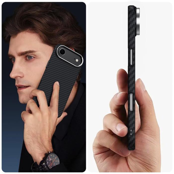 Bild 4, Tech-Protect iPhone Air Skal MagSafe ION Carbon Svart