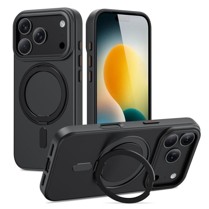 Bild 3, Tech-Protect iPhone 17 Pro Skal MagSafe MagRing Svart
