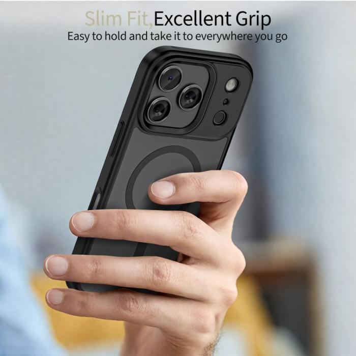 Bild 5, Tech-Protect iPhone 17 Pro Max Skal MagSafe MagMat XT 4-SET Svart