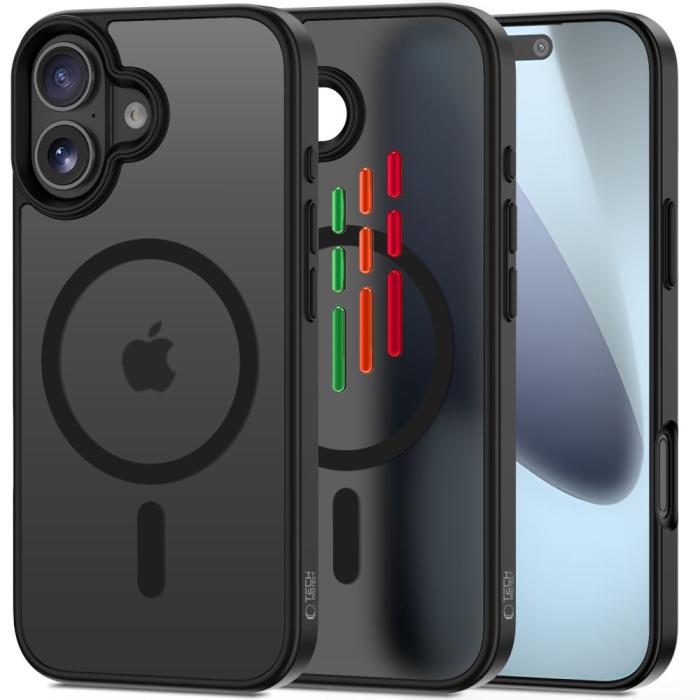 Bild 1, Tech-Protect iPhone 17 Skal MagSafe MagMat XT 4-SET Svart