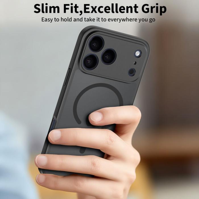 Bild 6, Tech-Protect iPhone 17 Pro Skal MagSafe BasicMag Matt Svart