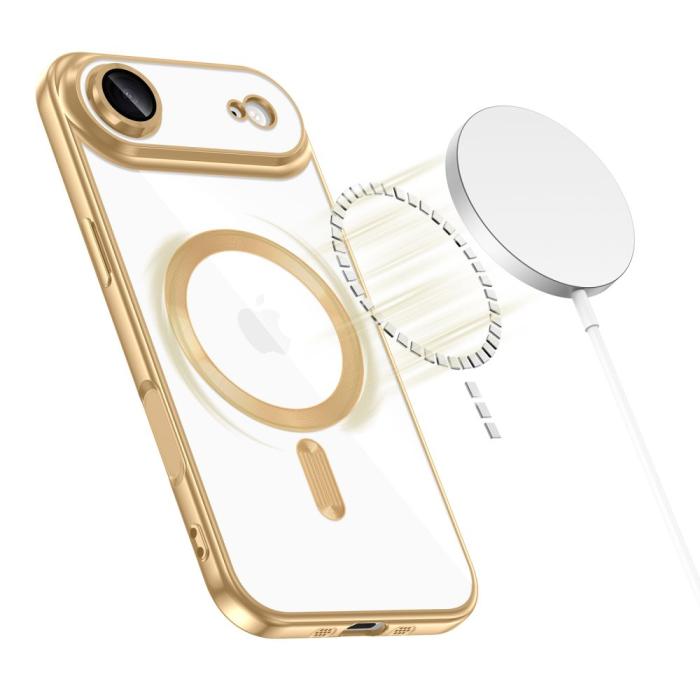 Bild 2, Tech-Protect iPhone Air Skal MagSafe MagFlex Shiny Gold