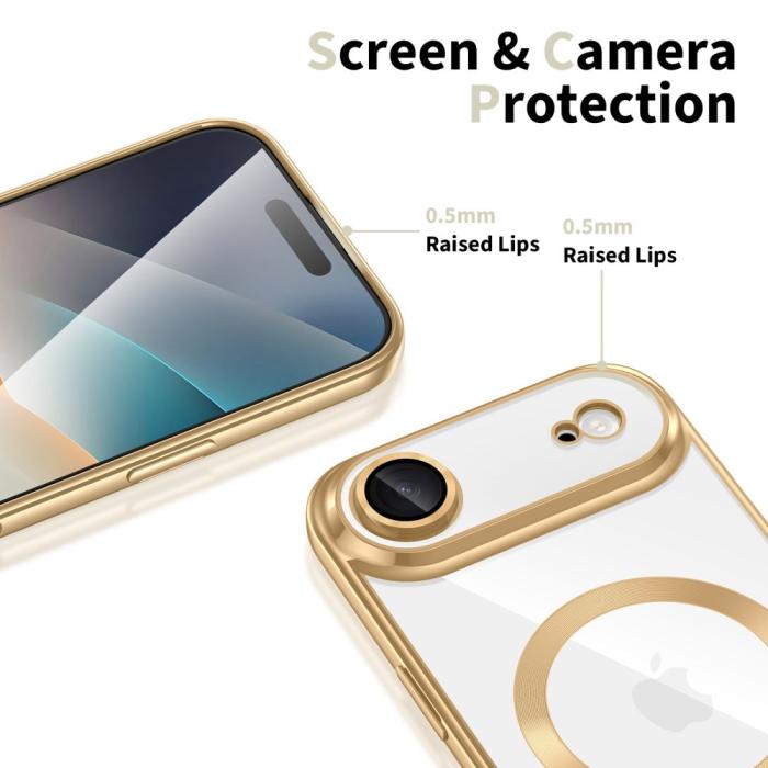 Bild 3, Tech-Protect iPhone Air Skal MagSafe MagFlex Shiny Gold