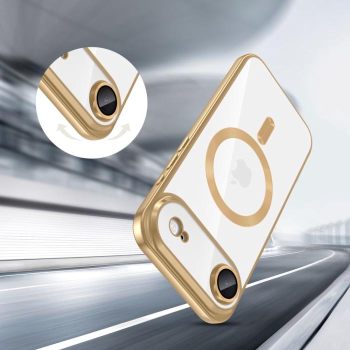Bild 5, Tech-Protect iPhone Air Skal MagSafe MagFlex Shiny Gold