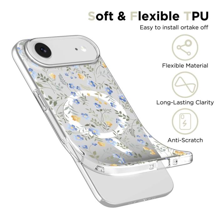 Bild 3, Tech-Protect iPhone Air Skal MagSafe FlexAir Spring Flowers