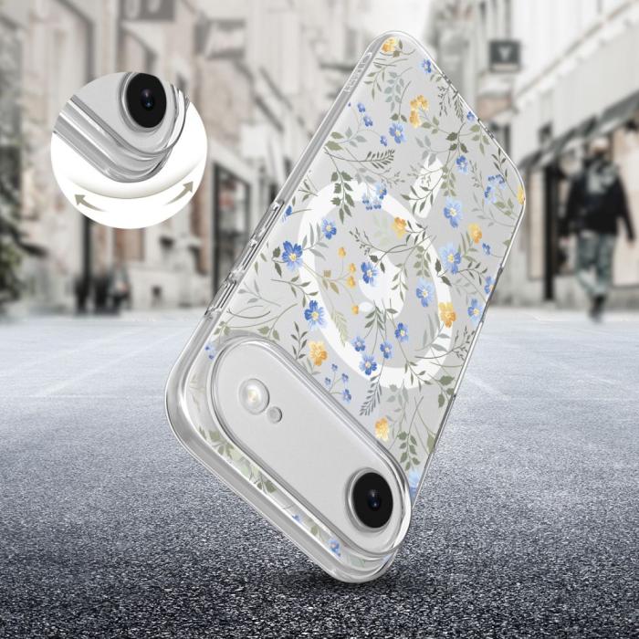 Bild 5, Tech-Protect iPhone Air Skal MagSafe FlexAir Spring Flowers