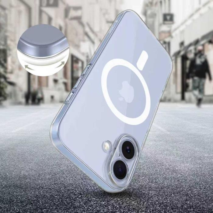 Bild 5, Tech-Protect iPhone 17 Skal MagSafe FlexAir Transparent