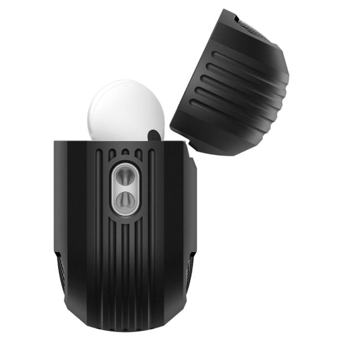 Bild 6, Spigen AirPods Pro 3 Skal Rugged Armor Matt Svart