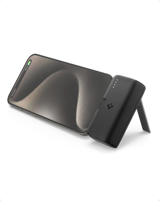 Bild 4, Spigen 5000 mAh 22.5W Powerbank Svart