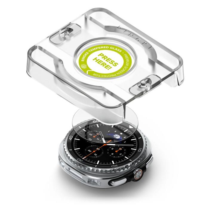 Bild 3, Ringke Galaxy Watch 8 46 mm 2-PACK Skärmskydd Härdat Glas