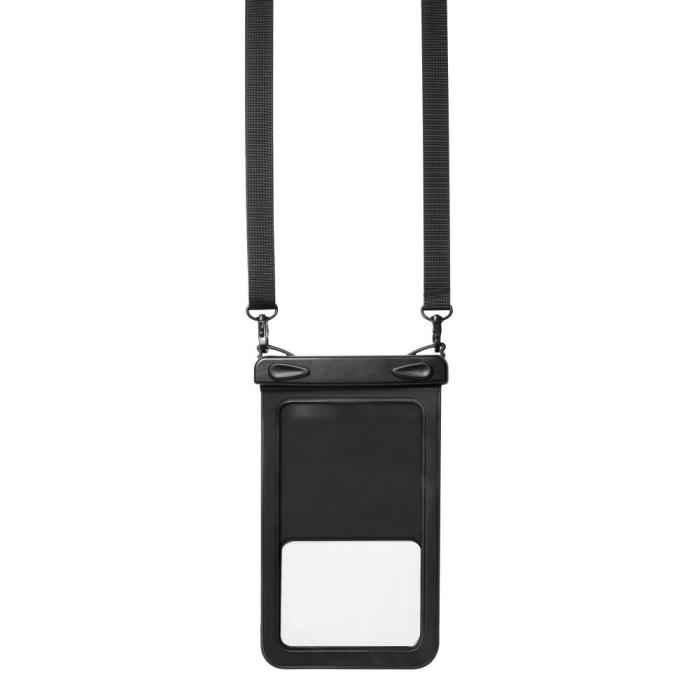 Bild 4, Spigen Universal Vattentät Väska Svart / Transparent