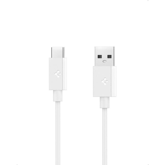 Bild 1, Spigen 2m 60W USB-C Kabel Essential Vit