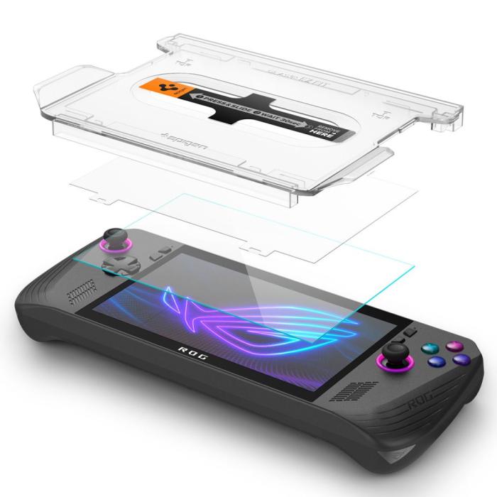 Bild 2, Spigen ASUS ROG Xbox Ally X 2-PACK Skärmskydd GLAS.tR 