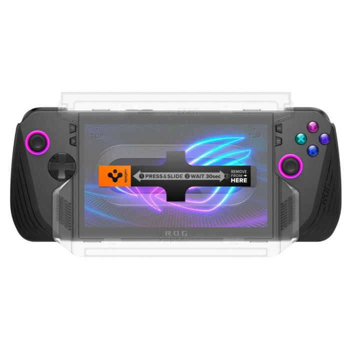 Bild 3, Spigen ASUS ROG Xbox Ally X 2-PACK Skärmskydd GLAS.tR 