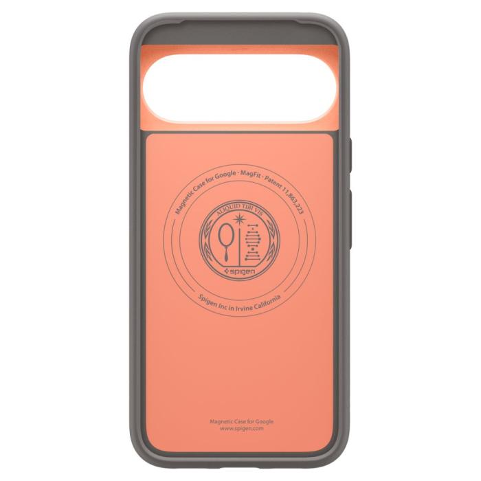 Bild 5, Spigen Google Pixel 10/10 Pro Skal MagSafe Nano Pop Papaya Grey