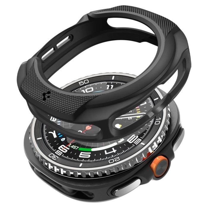 Bild 1, Spigen Galaxy Watch 8 46 mm Skal Liquid Air Matt Svart