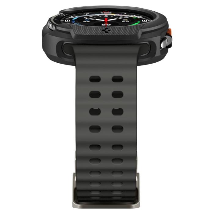 Bild 5, Spigen Galaxy Watch 8 46 mm Skal Liquid Air Matt Svart