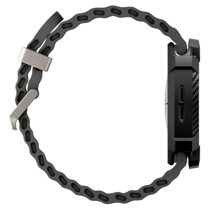 Bild 6, Spigen Galaxy Watch 8 40 mm Skal Rugged Armor Matt Svart